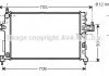 Радиатор охлаждения двигателя CORSAC 13/7CDTi MT/AT 03- (Ava) AVA COOLING OLA 2380 (фото 1)