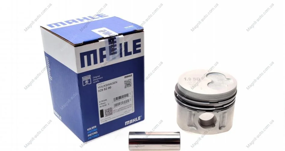 Поршень з кільцями, 1.9/2.4D 79,51mm MAHLE / KNECHT 029 82 00 (фото 1)