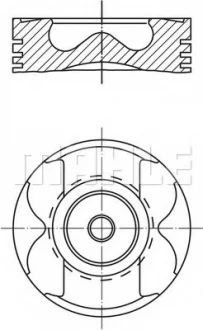 Поршень MAHLE / KNECHT 004 57 03