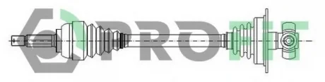Піввісь PROFIT 2730-0637