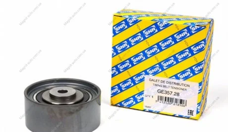 Ролик ременя AUDI/DODGE/JEEP/MITSUBISHI/SEAT/SKODA/VW "2,0TDI SNR NTN GE357.28