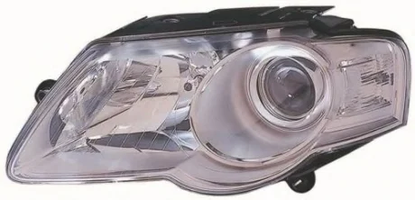 ФАРА ЛЕВАЯ с рег. мотор. линзованная хром DEPO 441-11A7L-LDEM1