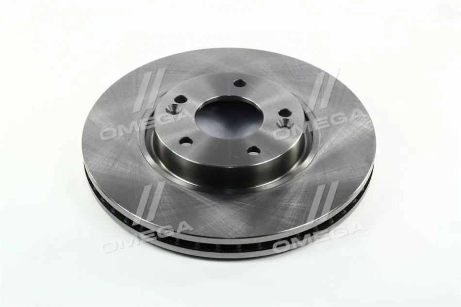 Диск тормозной (кратно 2) передний (вентилированный) Hyundai NF Sonata 16Inch (D=300.0mm) HI-Q Hi-Q (SANGSIN) SD1005 (фото 1)