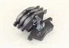 Комплект тормозных колодок переднего., VW CALIFORNIA T4 CAMPER, TRANSPORTER T4 1.8-2.8 07.90-06.03 TRW GDB1282 (фото 4)