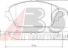Колодка торм. HONDA/NISSAN ACCORD/PRIMERA передн. (ABS) A.B.S. 37205 (фото 1)