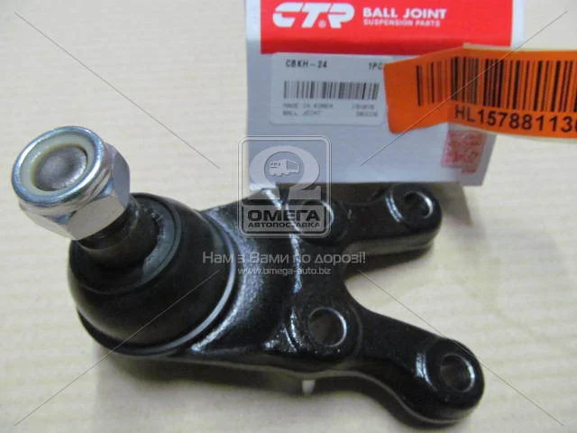 Опора шарова HYUNDAI Teracan 00-,lower.F CTR CBKH-24 (фото 1)