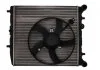 Радіатор охолодження двигуна Skoda Fabia 99-14/Roomster 06-15 (-AC) NISSENS 64103 (фото 1)