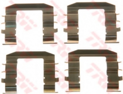 Комплектующие, колодки дискового тормоза TRW PFK558 (фото 1)
