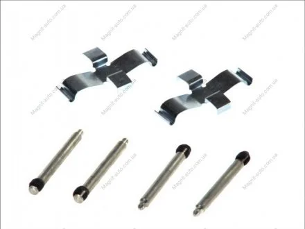 Монтажный набор тормозных колодок MERCEDES 190 (W201) AUDI 80 B2 1.6-2.6 08.81-08.93 Delphi LX0093