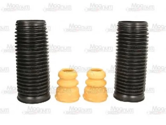 Пилозахисний к-т амортизатора передня AUDI A3, TT SEAT ALHAMBRA, CORDOBA, CORDOBA VARIO, IBIZA II, LEON SKODA OCTAVIA II, SUPERB II VW BEETLE, EOS, GOLF PLUS V, GOLF V, GOLF VI 1.2-3.6 08.96- MAGNUM TECHNOLOGY A9A011MT (фото 1)