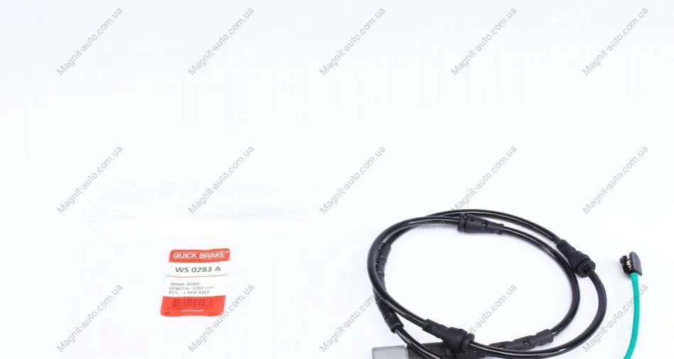Датчик износа дисковых тормозных колодок QUICK BRAKE WS0283A (фото 1)