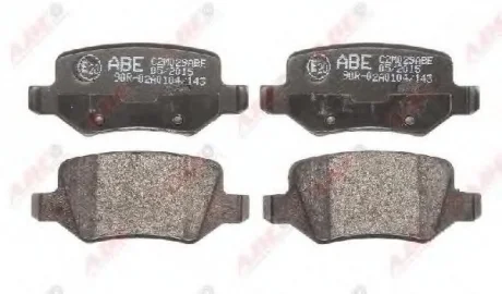 Тормозные колодки, дисковые. ABE C2M029ABE