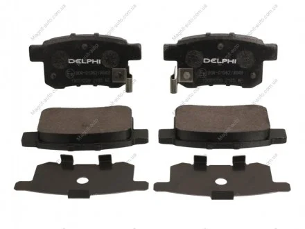 Тормозные колодки, дисковые. Delphi LP2145
