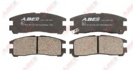 Тормозные колодки, дисковые. ABE C25003ABE