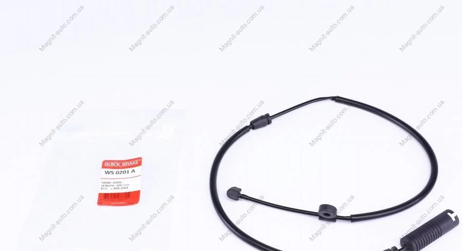Датчик износа тормозных колодок QUICK BRAKE WS0201A (фото 1)