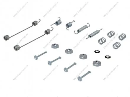 Монтажний набір гальмівної колодки (BENDIX) CITROEN XSARA, ZX PEUGEOT 306 RENAULT 11, 19 I, 19 I CHAMADE, 19 II, 19 II CHAMADE, 21, 9, CLIO I, RAPID, SUPER 5, TWINGO I 1.0-Electric 03.83-06.12 Delphi LY1055