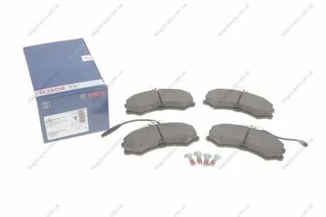 Гальмівні колодки, дискові. BOSCH 0 986 467 411