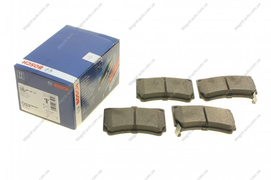 Тормозные колодки, дисковые. BOSCH 0 986 461 141 (фото 1)