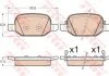 Гальмівні колодки, дискові TRW GDB2002 (фото 1)