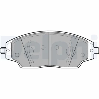 Тормозные колодки, дисковые. Delphi LP3192