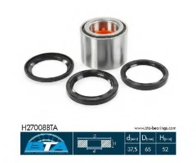 Подшипник колеса, комплект BTA H27008BTA