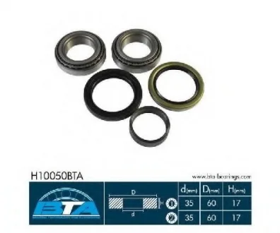 Комплект подшипника ступицы колеса BTA H10050BTA