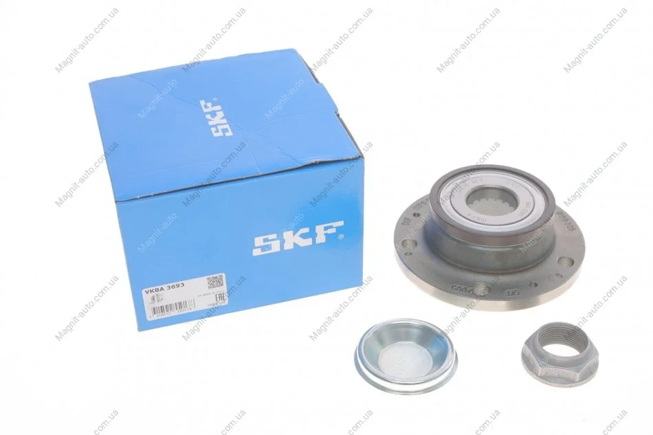 Ступица с подшипником заднего колеса, комплект SKF VKBA 3693 (фото 1)