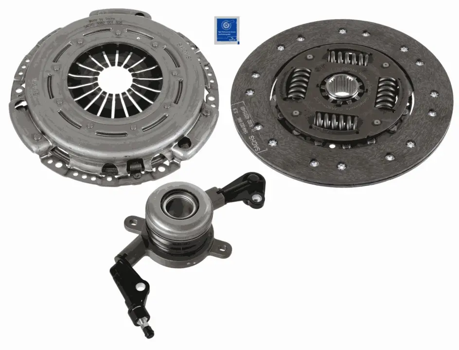 Комплект зчеплення (3 in 1 kit) MERCEDES Sprinter "2,2-2,8D "95-06 SACHS 3000 990 252 (фото 1)