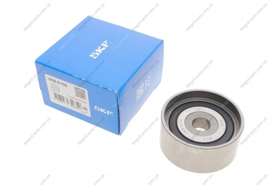 Ролик паразитний TOYOTA Avensis/Camry/Carina/Corolla/Corona "1,8/2,0L "82-03 SKF VKM 81100 (фото 1)