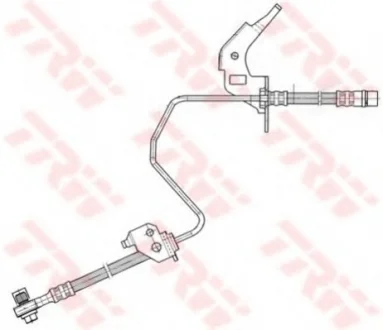 Гальмівний шланг OPEL Astra/Combo/Meriva "RL "00-14 TRW PHD567
