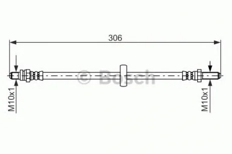 Тормозной шланг BOSCH 1 987 476 606