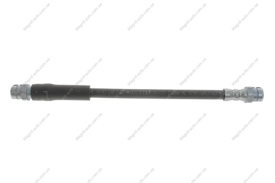 Тормозной шланг гибкий задн лев/прав (длина 233мм.), M10x1/M10x1) AUDI A3 SEAT ALTEA, ALTEA XL, LEON, TOLEDO III SKODA OCTAVIA II, SUPERB II VW CC B7, GOLF IV, GOLF PLUS 0.8DH-Electric 02.03- ATE 24.5204-0233.3 (фото 1)