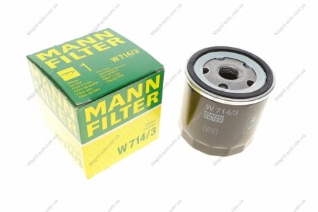 Масляный фильтр -FILTER MANN W 714/3