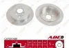 Диск гальмівний задн лів/прав SUBARU BRZ, FORESTER, IMPREZA, LEGACY V, OUTBACK TOYOTA GT 86 1.5-2.5LPG 06.05- ABE C47007ABE (фото 1)