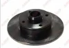 Диск тормозной задний лев/прав SEAT CORDOBA, CORDOBA VARIO, IBIZA II, IBIZA IV, IBIZA IV SC, LEON, TOLEDO I VW CORRADO, GOLF II, GOLF III, GOLF IV, JETTA II, PARATI III, PASSAT B2 1.0-2.2 01.81- ABE C4W002ABE (фото 2)