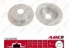 Диск тормозной задний лев/прав HYUNDAI ACCENT III, GETZ, I20 I, I20 II KIA RIO II 1.0-1.6D 09.02-09.21 ABE C40308ABE (фото 1)