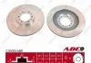 Диск тормозной передний лев/прав MITSUBISHI L200, PAJERO II, PAJERO III, PAJERO SPORT, PAJERO SPORT I 2.4-3.5 12.90- ABE C35052ABE (фото 1)
