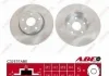 Диск тормозной передний лев/прав TOYOTA AURIS, AVENSIS, COROLLA, COROLLA VERSO, VERSO 1.33-2.2D 04.04-10.18 ABE C32157ABE (фото 1)