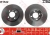 Диск тормозной, VW Golf, Passat, Vento, Caddy II, 95-04 TRW DF1532 (фото 1)