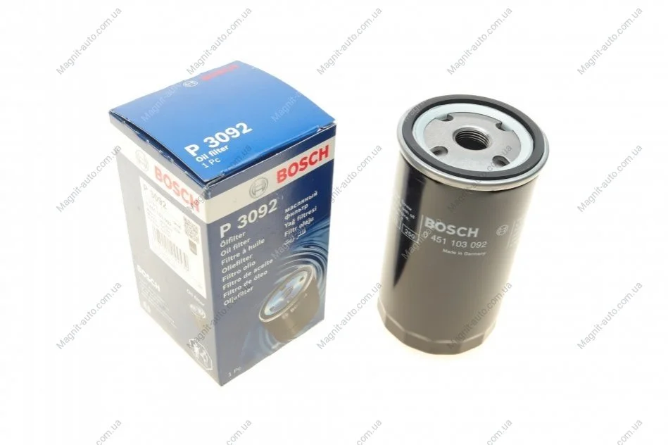 Фільтр оливний BOSCH 0 451 103 092 (фото 1)