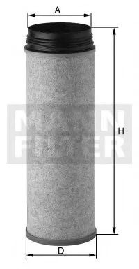 Фильтр добавочного воздуха -FILTER CF20001 MANN CF 2000/1 (фото 1)