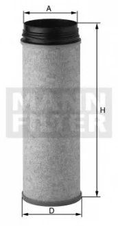 Фильтр добавочного воздуха -FILTER CF20001 MANN CF 2000/1