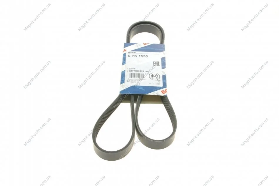 Ремень П-клиновый 6PK1530 BOSCH 1 987 948 315 (фото 1)