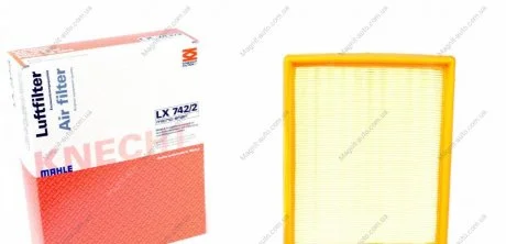 Фільтр повітряний MAHLE / KNECHT LX742/2