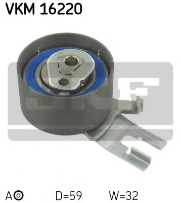 Натяжной ролик, ремень ГРМ VKM16220 SKF VKM 16220 (фото 1)