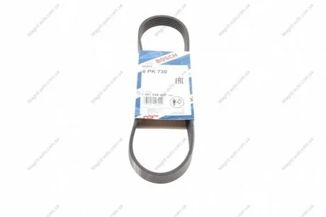 Ремінь П-клиновий 6PK730 BOSCH 1 987 948 428