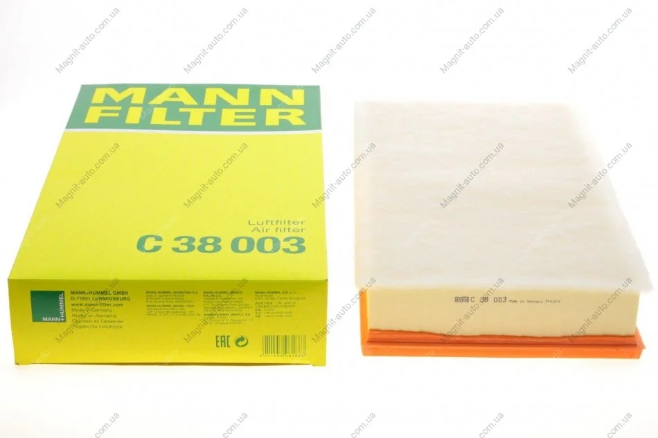 Фильтр воздушный MANN C 38 003 (фото 1)