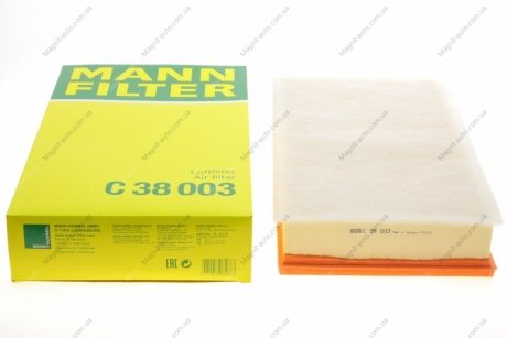 Воздушный фильтр -FILTER MANN C 38 003