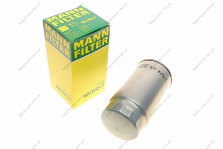 Топливный фильтр -FILTER MANN WK 845/7 (фото 1)