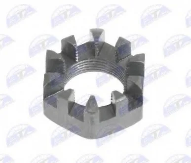Гайка маточини колеса задн (M16, 12мм) DAEWOO CIELO, ESPERO, NEXIA, NUBIRA OPEL ASCONA B, ASCONA C, COMBO, CORSA A, CORSA A TR, CORSA B, KADETT C, KADETT C CITY, KADETT D, KADETT E 1.0-2.5 01.72- BTA 47100205BTA
